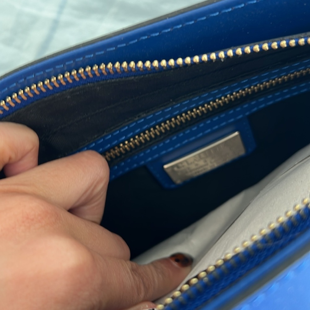Claudia Firenze Blue Handbag - Picture 10 of 13